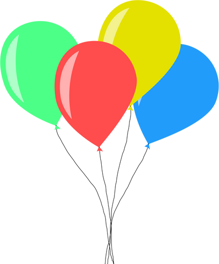 Party Balloons Illustration 